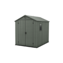 Keter 6’x8′ Darwin Heavy Duty Plastic Garden Shed – Green-oakleysgardenmachine- Free shipping