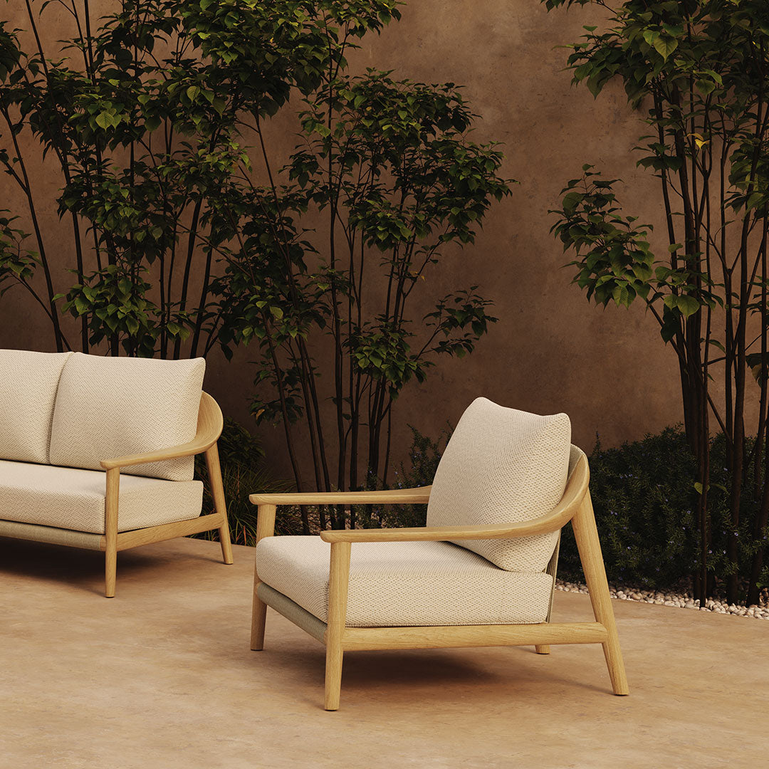 N1 Lounge Chair Light Teak - Image 4